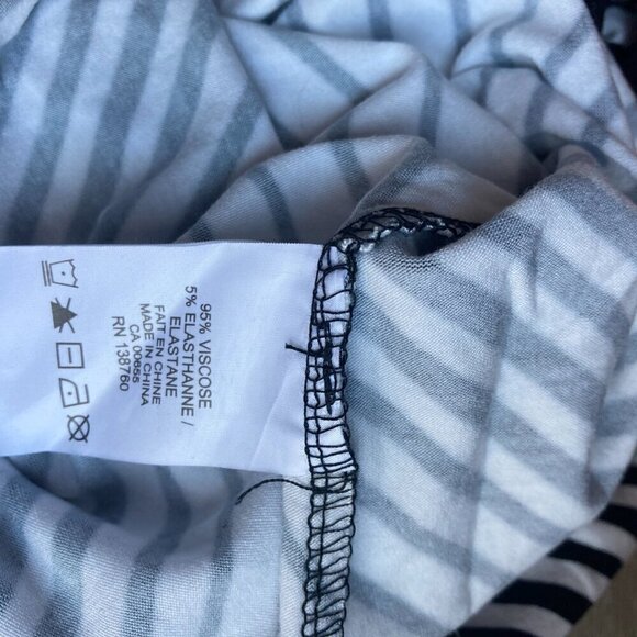 Addition Elle BNWT BLACK AND WHITE TANK TOP CAMI STYLE SIZE 1X - Picture 10 of 11